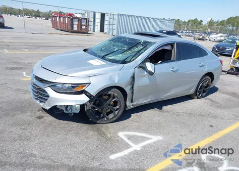 2021 Chevrolet Malibu Fwd Lt z USA, uszkodzony, nr VIN 1G1ZD5ST3MF014793